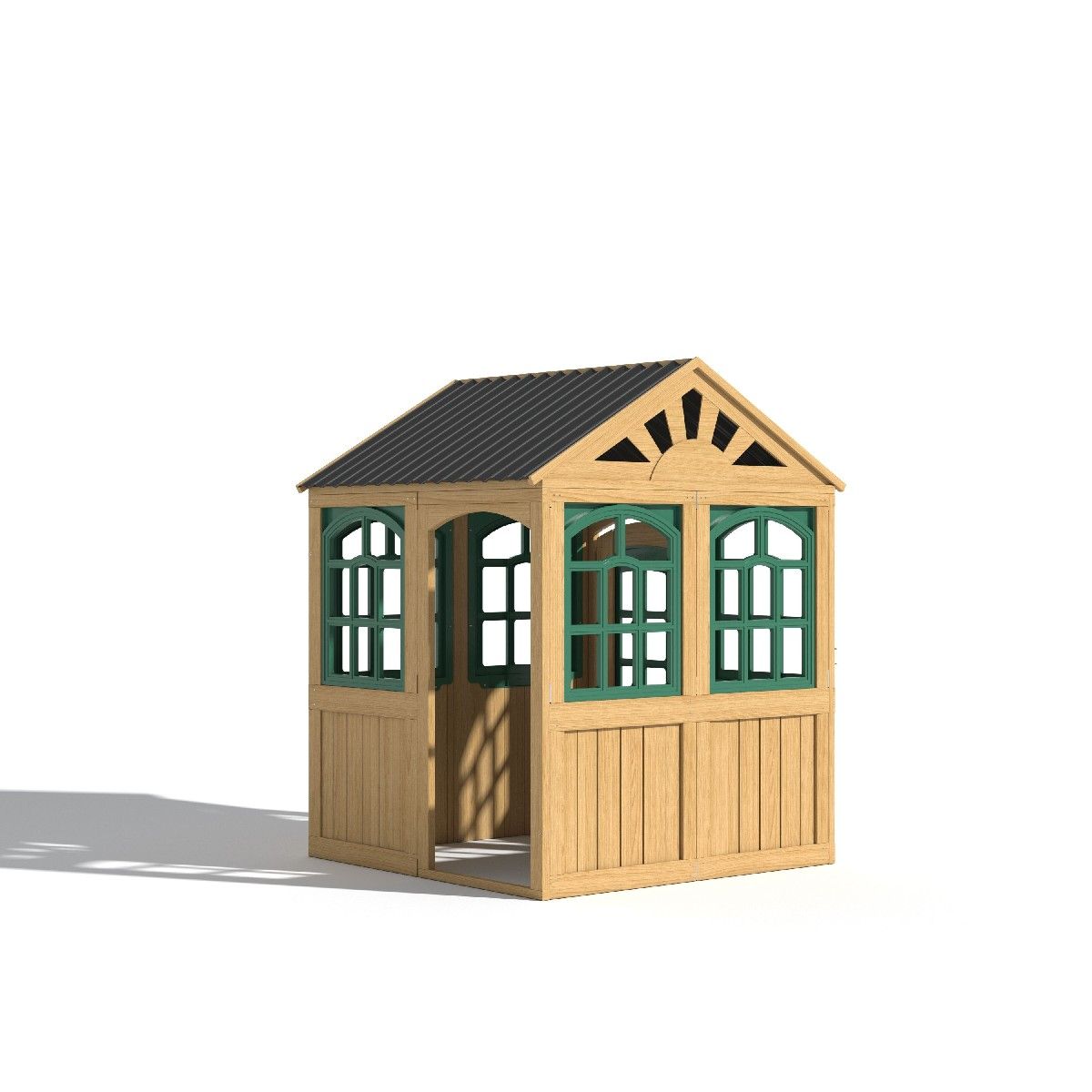 Suchen Sie ein charmantes Holz -Gewächshaus, um Ihren Garten zu erhöhen?